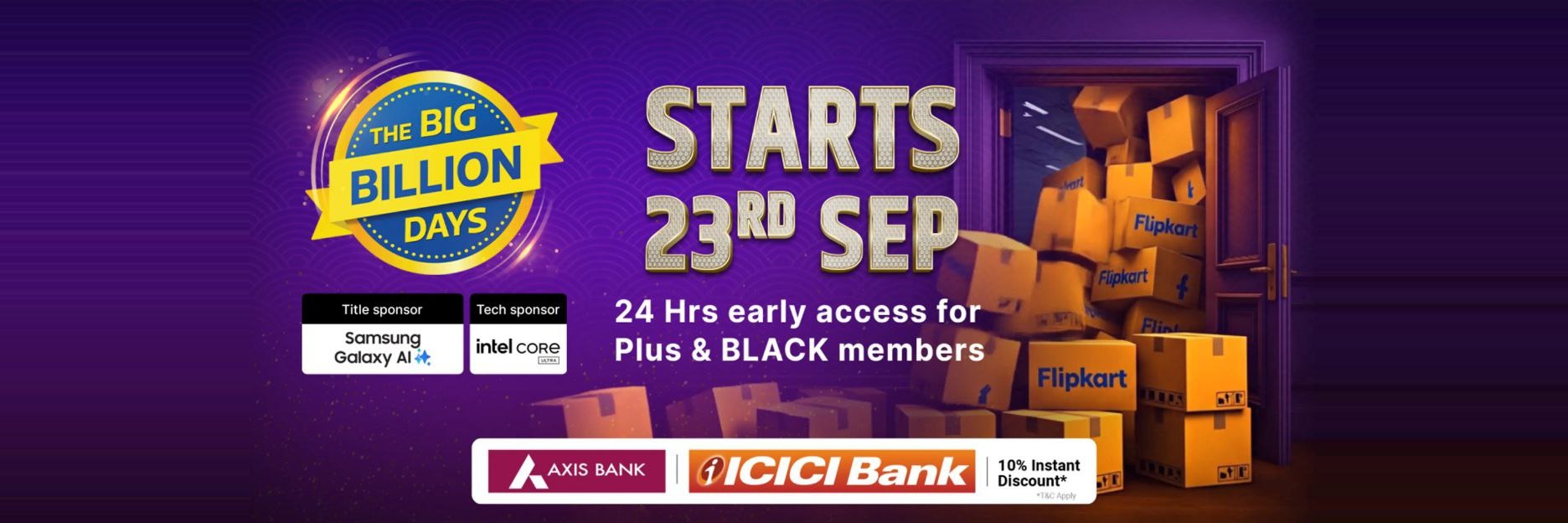 Flipkart Big billion days Sale